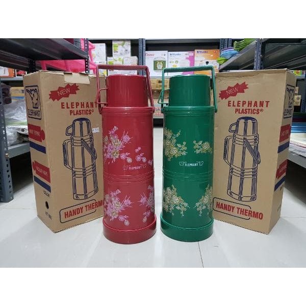 Termos Air Panas Elephant HT-500 2 Liter - Warna Merah atau Hijau