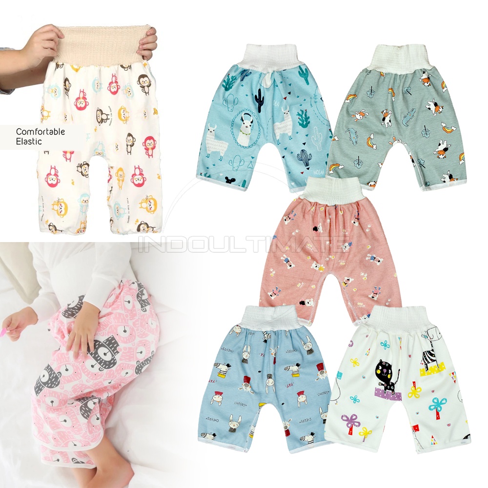 Diaper Pants (0-4 Tahun) BY-7215 Celana Popok Anak Bayi Balita Celana Anak Bayi Balita Celana Anak Celana Bayi Celana Balita Bawahan Anak Bayi Balita Celana Panjang Anak Celana Main Harian