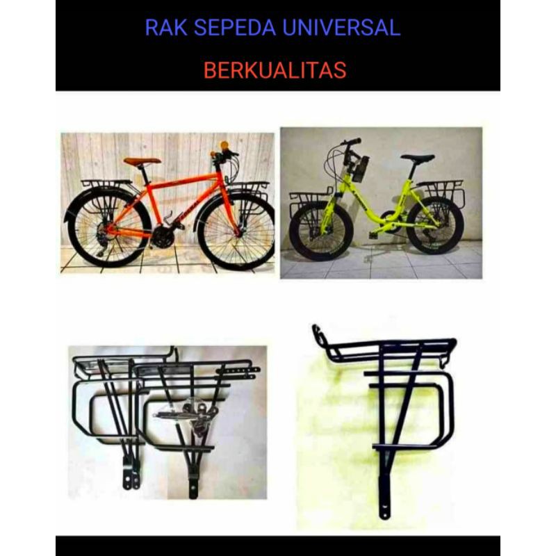 RAK / BONCENGAN BELAKANG / DEPAN SEPEDA UNIVERSAL