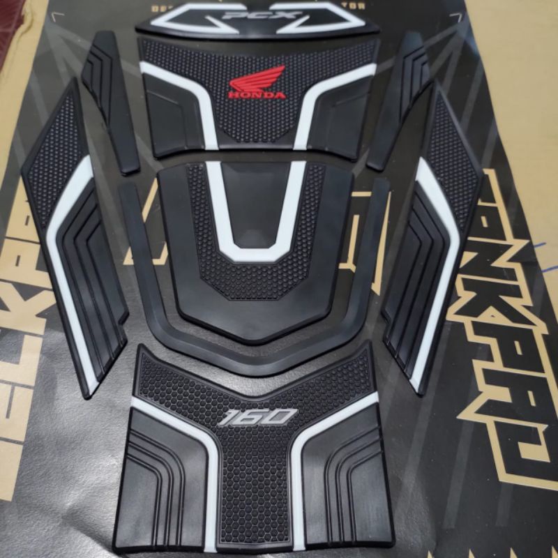 Tankpad Honda PCX 160 New Bahan Karet Premium 3D Merk Adm