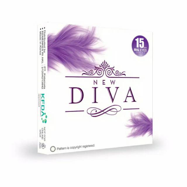 Softlens X2 New Diva / Lensa Kontak X2 New Diva