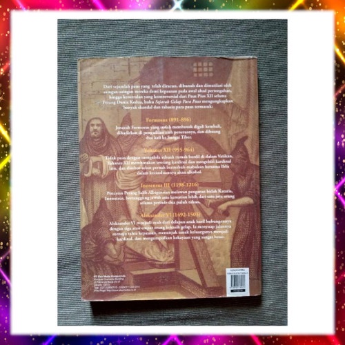 

FLASH SALE!!! SEJARAH GELAP PARA PAUS - KEJAHATAN PEMBUNUHAN DAN KORUPSI DI VATIKAN TERBARU