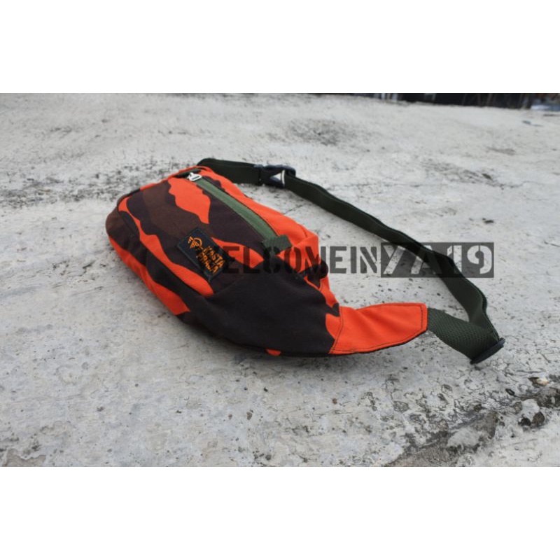 Waistbag Pemuda Pancasila / Tas Pinggang Loreng Pemuda Pancasila/ Tas Pinggang Pria