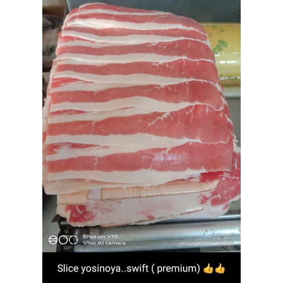 

daging slice Yoshinoya lemak