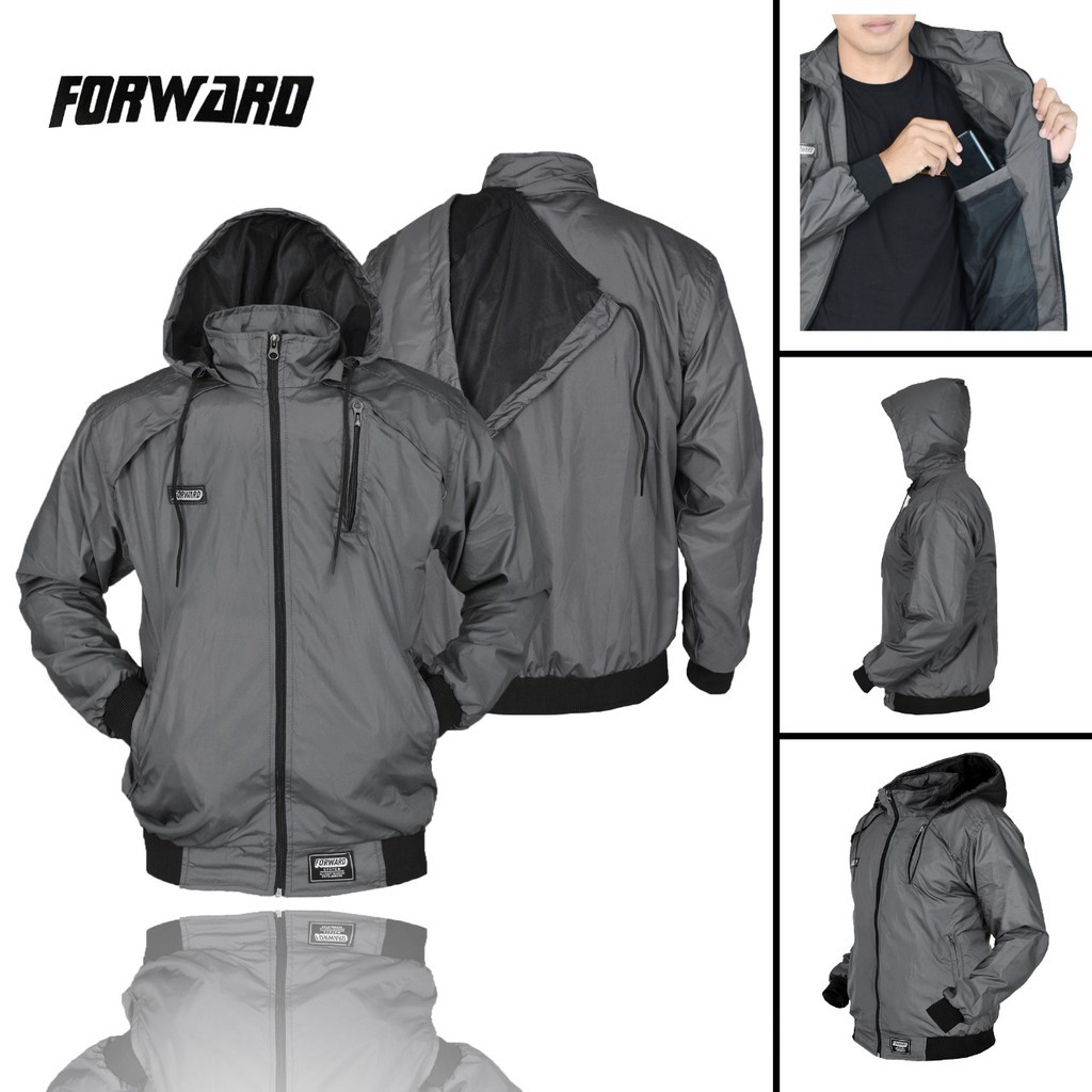 JAKET PARASUT PRIA FORWARD ORIGINAL