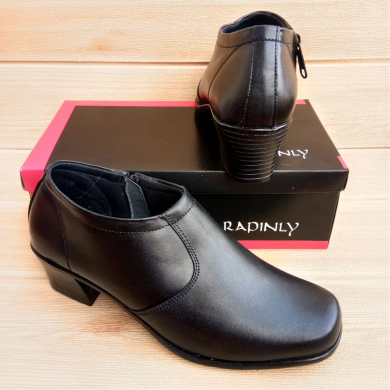 Sepatu Pantofel Boots Wanita Kulit Asli Size 36-43