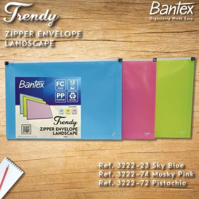 

Trendy Zipper Envelope / Map Zipper Trendy Bantex 3222