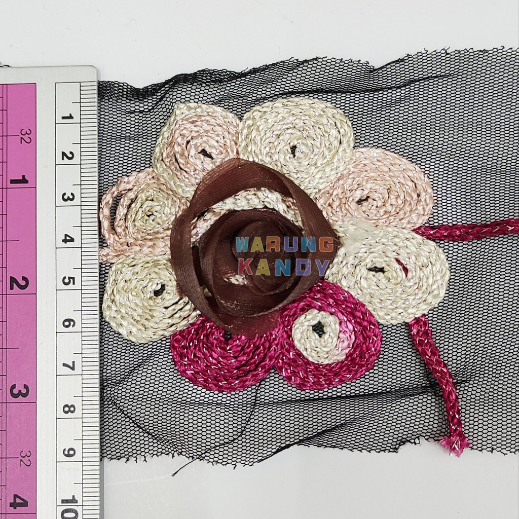 Renda R8521 Coklat Merah