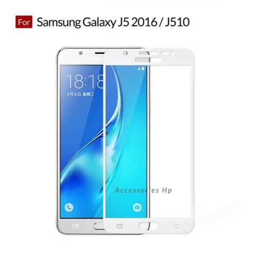ANTI GORES SAMSUNG J5 2016 J5 PRIME TEMPERRED GLASS FULL COVER