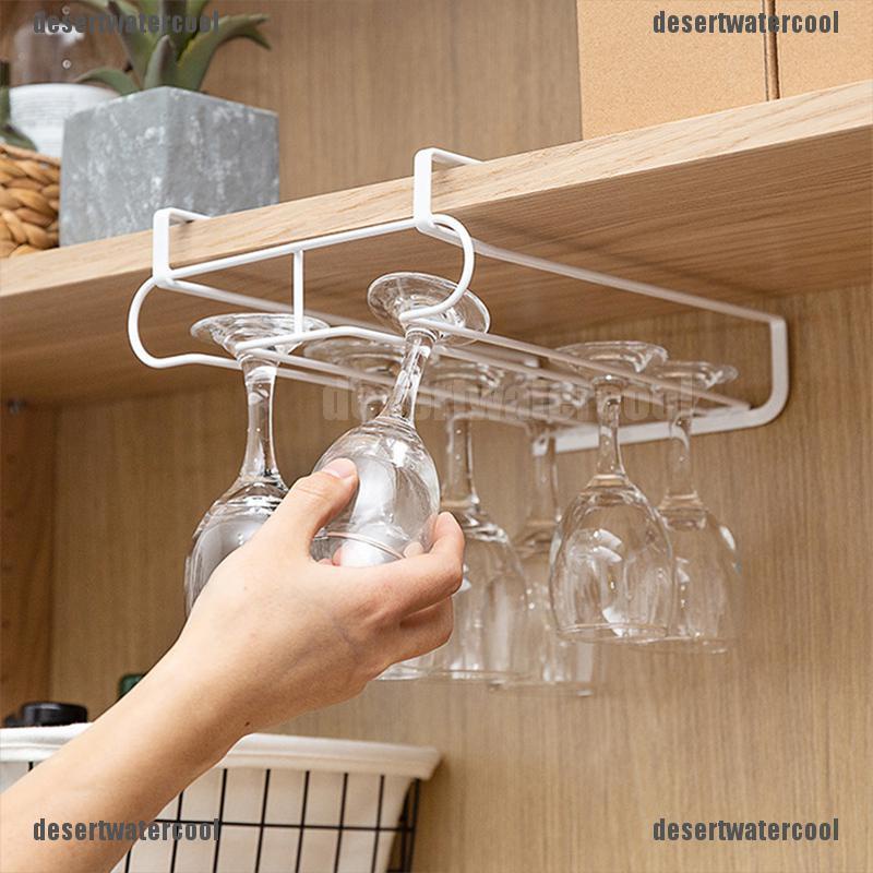 Deid 1PC Rak Holder Gelas Wine Untuk Bar / Dapur