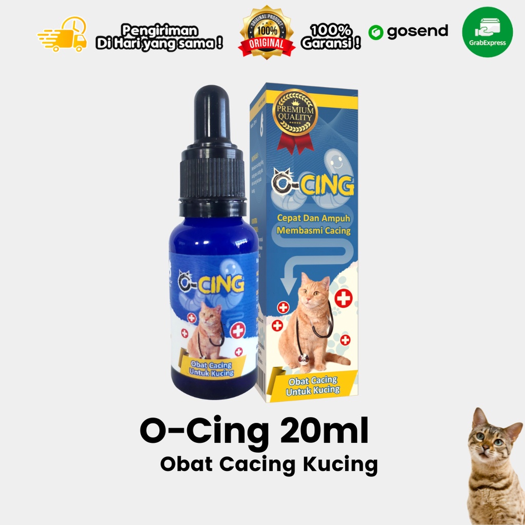 Obat Cacing Kucing O-Cing 20 ml