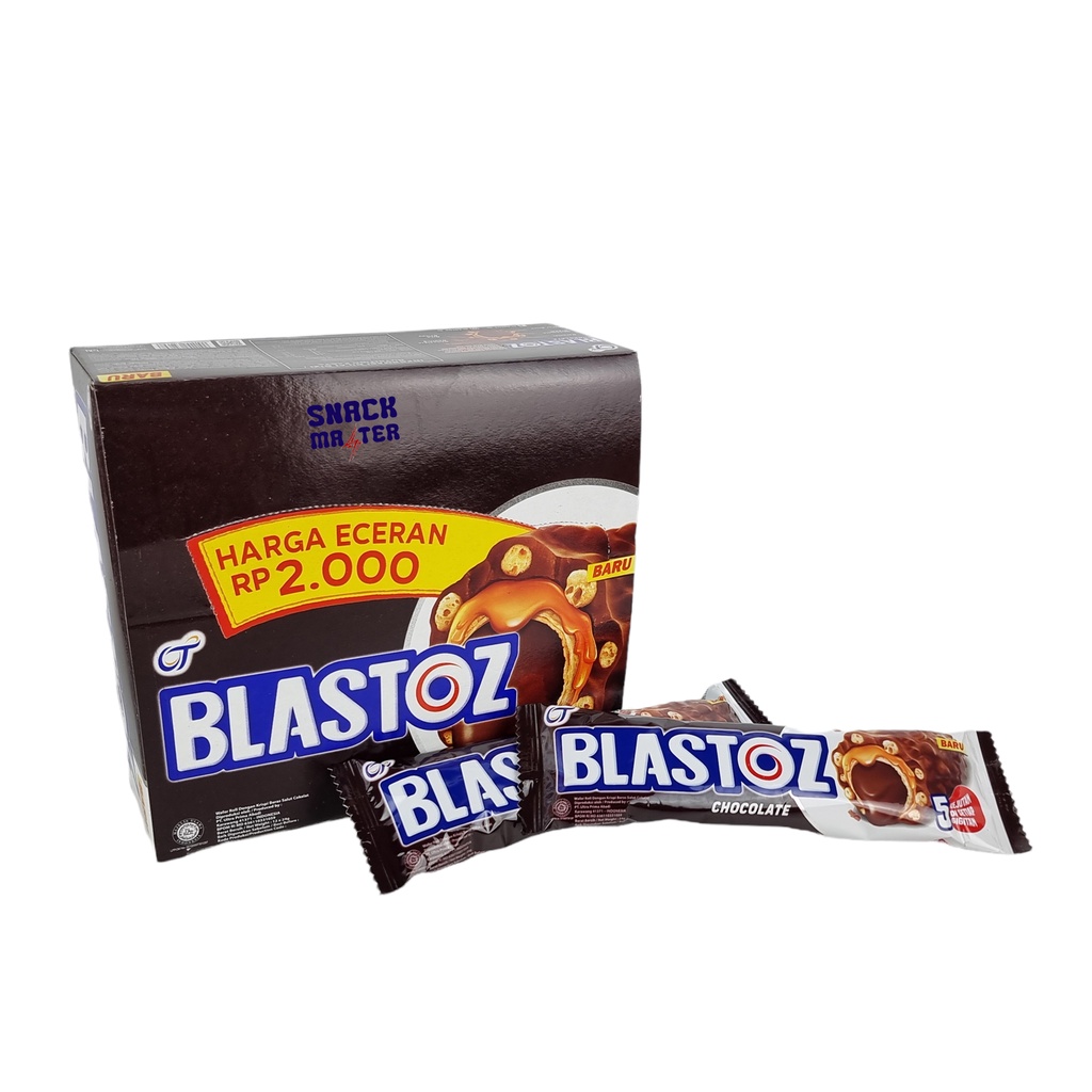 

Blastoz Wafer Roll BOX - Netto 12 pcs x 24 gr