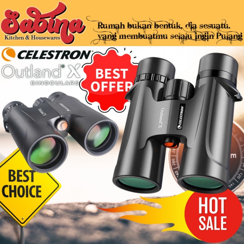 Teropong Zoom Binocular Outdoor Sport Hunting Hiking 10x42 Waterproof