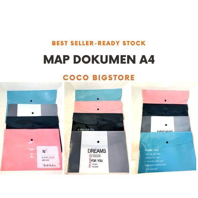 

MAP DOKUMEN PREMIUM (ECER) / MAP PLASTIK / FOLDER FILE/ FILE FOLDER/ BINDER