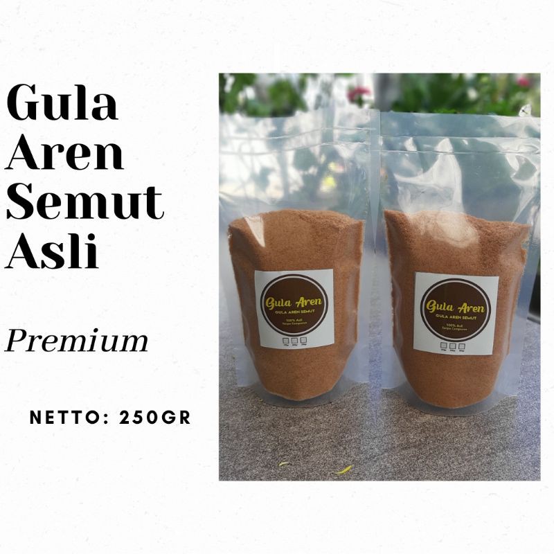

Gula Aren Semut Kemasan 250gr