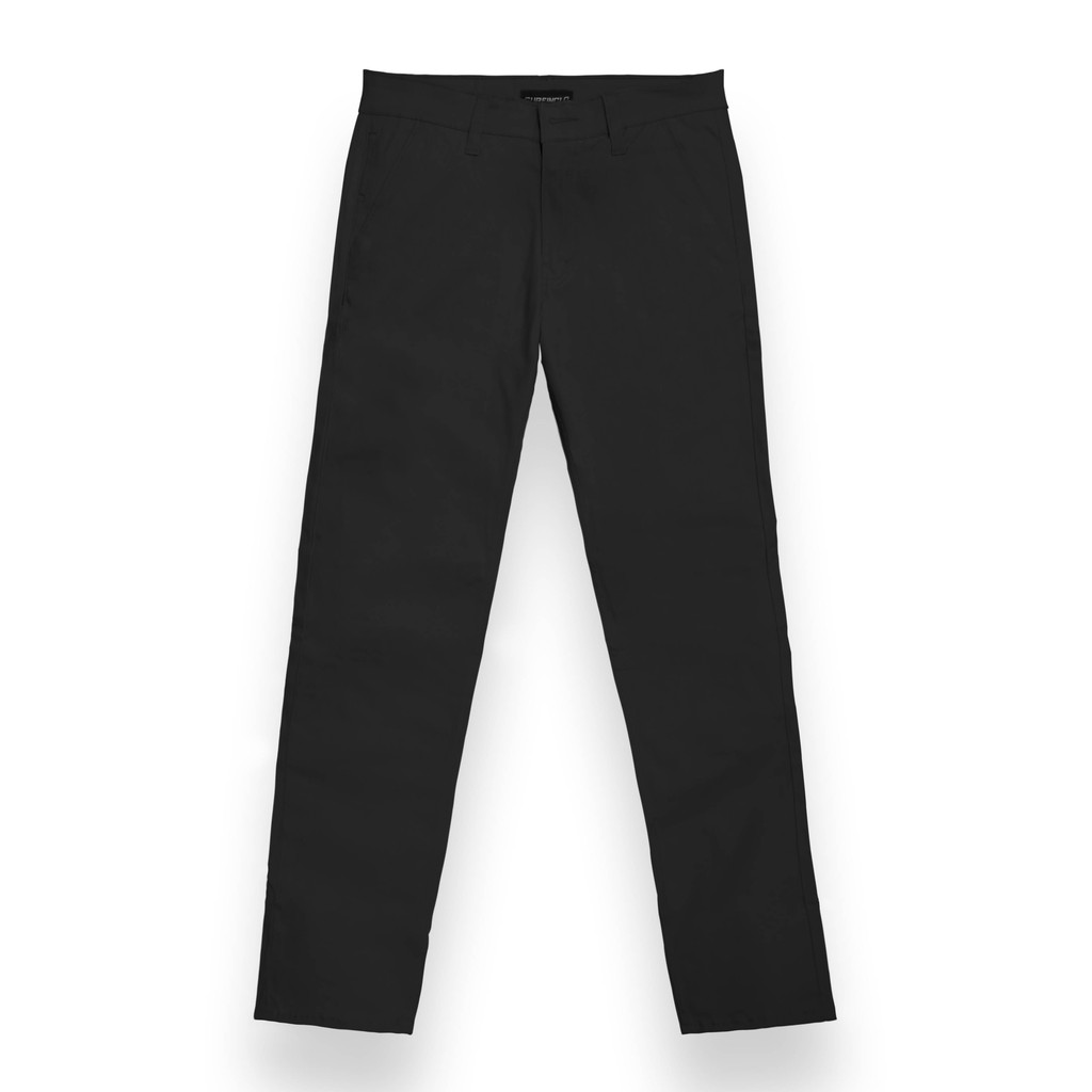 SURFINCLO Celana Chino Bahan Adem Nyaman Cocok Buat Sehari-hari BLACK SANUR