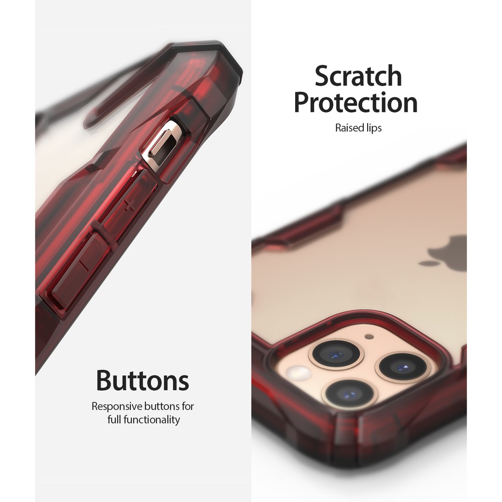 Ringke iPhone 11 11 Pro 11 Pro Max Fusion X Softcase Anti Crack Armor