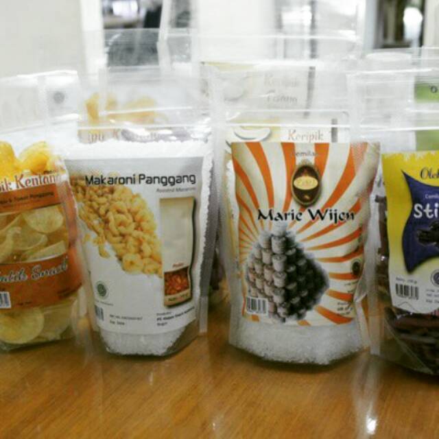 Plastik Klip Kemasan Berdiri / Standing Pouch 14 x 22