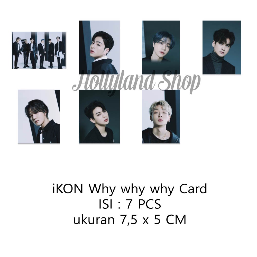 Photocard PC iKON - 1 DK Bobby Jay B.I Song Ju-ne Chan