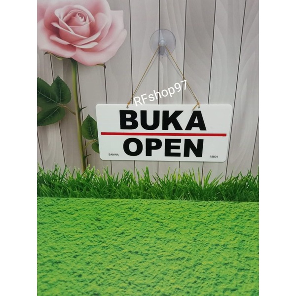 

OPEN CLOSE SIGN BOARD AKRILIK MURAH TEBAL BERKUALITAS