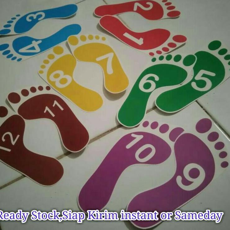

[DW591] STIKER TAPAK KAKI TANGAN MOTORIK ANAK [yy -362]
