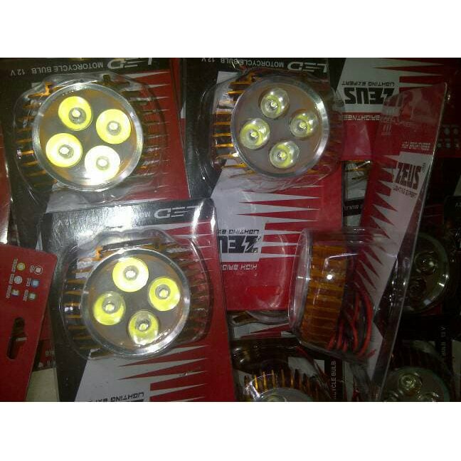 Cuci Gudang LAMPU TEMBAK LED 4 MATA GEPENG KEDIP STROBO