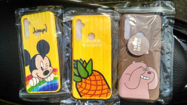 Realme C3 5i 5 5Pro C1 Casing Case Motif Mickey / Minnie