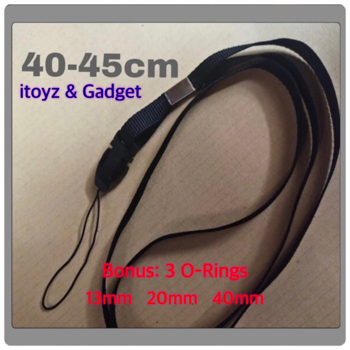 

Cantik Lanyard + 3 O-Rings (13Mm 20Mm 40Mm) Promo