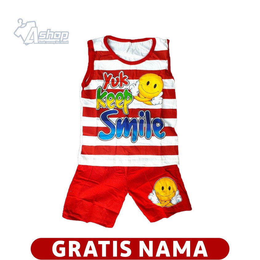 Baju Anak Singlet Tangtop KeepSmile