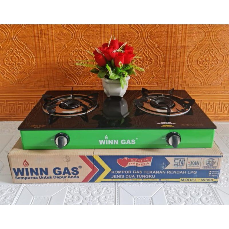 Kompor Keramik WINN GAS / Kompor 2 tungku