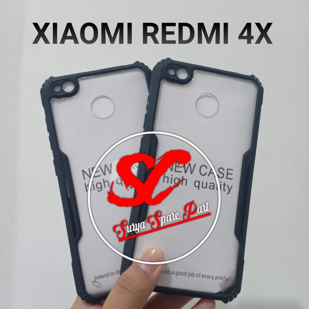 Clear Case Redmi 4A - Softcase Shockproof Xiaomi Redmi 4X 4X Prime
