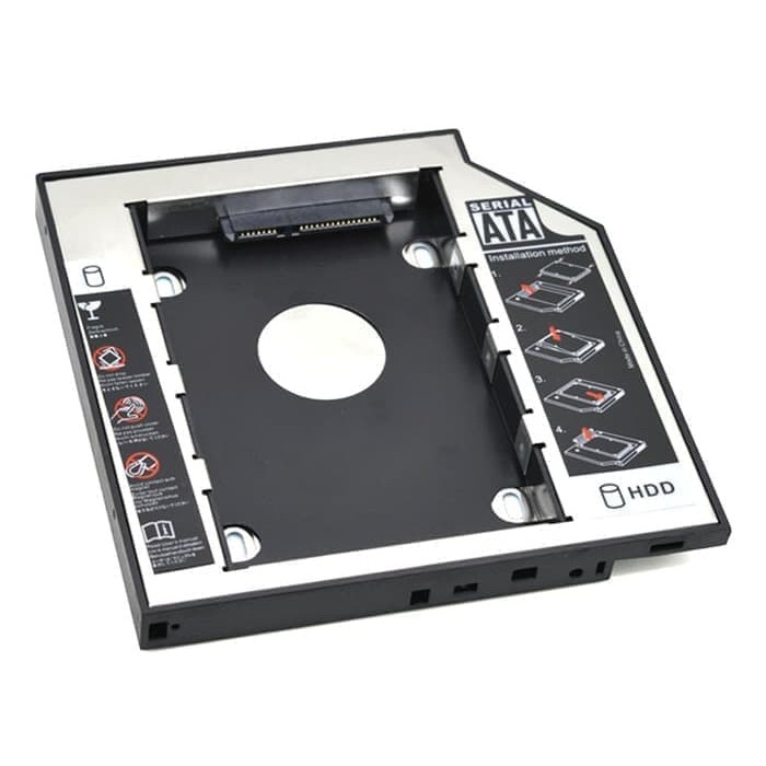 HDD Caddy / 2nd Hard disk slot Laptop SATA to SATA laptop murah