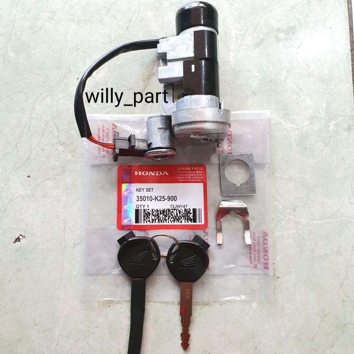 kunci kontak set + kunci jok Beat fi, beat new 2014-2016 K25 beat fi