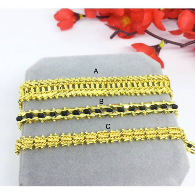 Gelang Sisik Rantai Xuping Gold Lapis Emas - BB484