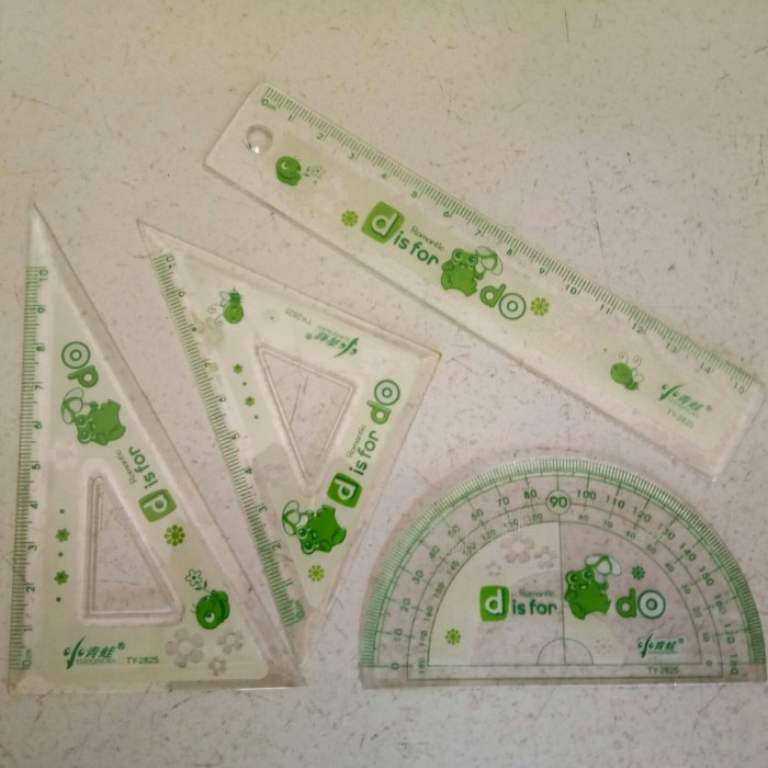 

Menakjubkan Paket Penggaris Set Matematika Busur Siku Mistar / Math Set Ty2825 Diskon
