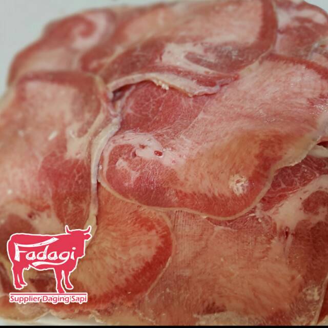

DAGING LIDAH - SLICE - 250GRAM