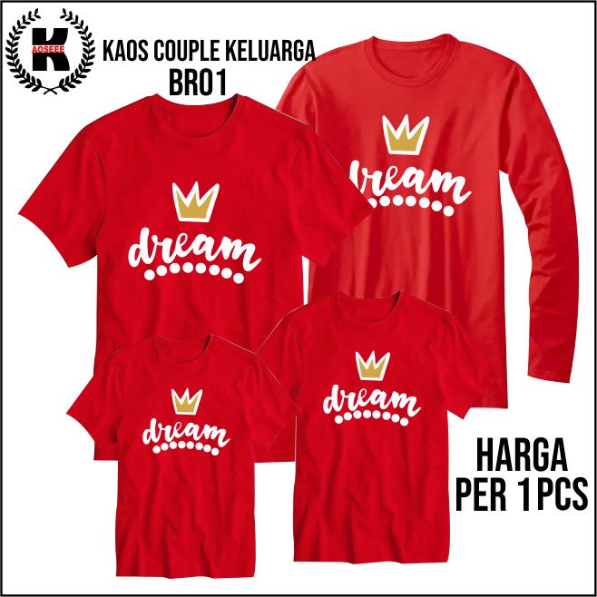 KAOS COUPLE FAMILY // KAOS SERAGAM KELUARGA