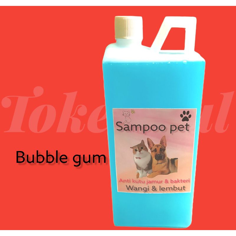 SHAMPOO kucing &amp; anjing anti kutu jamur dan bakteri