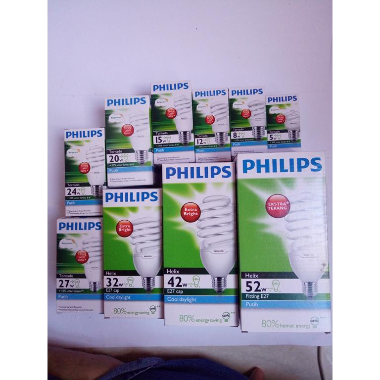 LAMPU TORNADO PHILIPS 12W