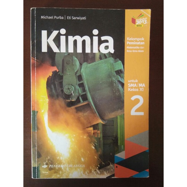 

Buku Kimia SMA kelas 11 Penerbit ERLANGGA