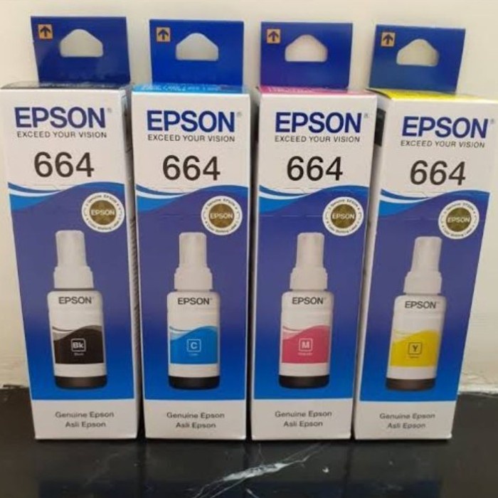 Tinta Epson 664 Kemasan Terbaru - Black