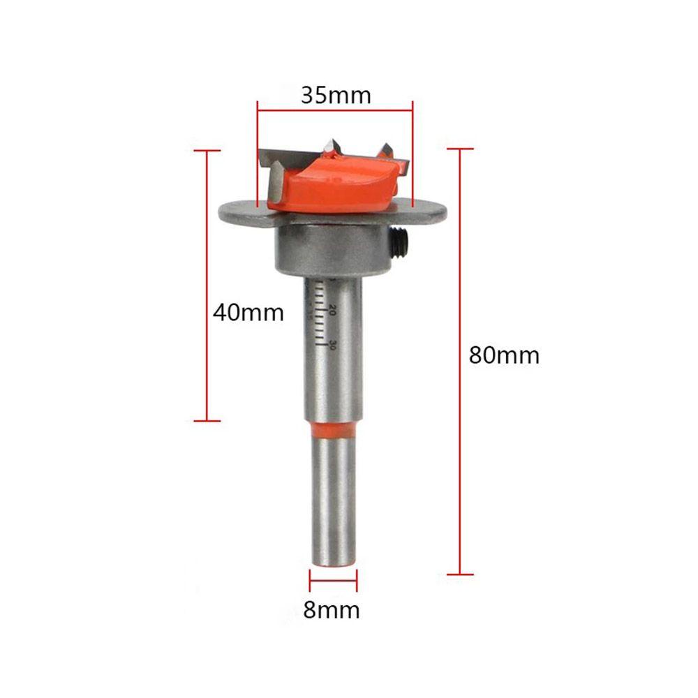 Populer Hinge Drilling Jig Mounting Fitting Guide Pintu Lemari Aksesoris Hinge Hole Drilling