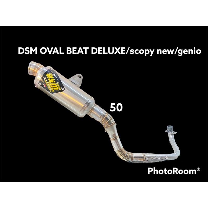 knalpot dsm oval leher beat deluxe scopy new beat 2020