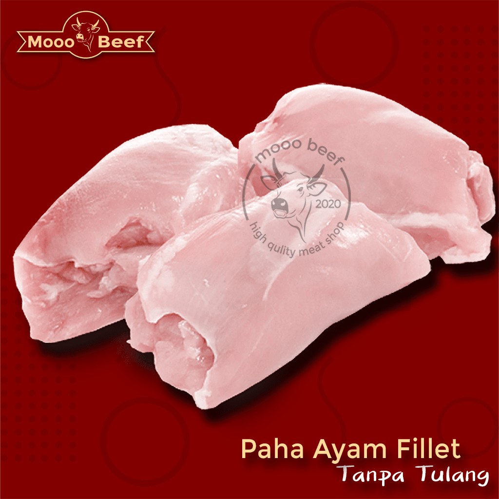 

Paha Ayam Fillet - Boneless Chicken Thigh 1kg