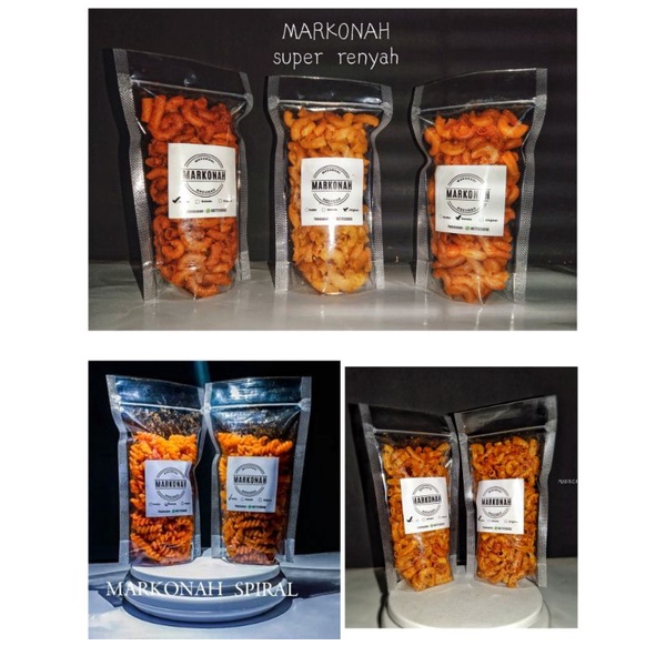 

Makaroni Ngehe pedas daun jeruk | ukuran 100gr & makaroni spiral 100gr