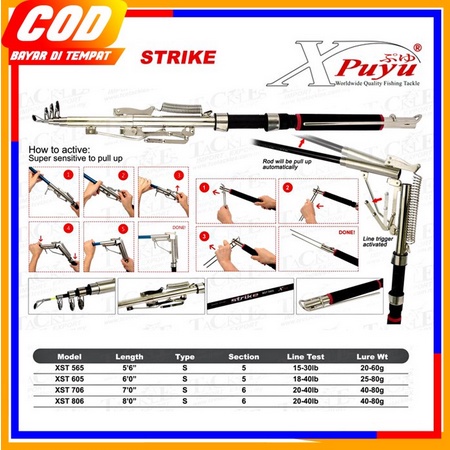 JORAN PANCING TELESCOPIC XPUYU STRIKE  - 605