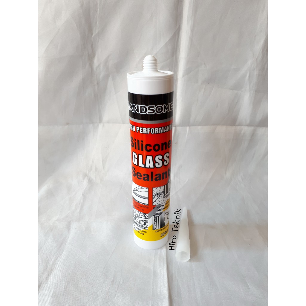 

LEM HANDSOME SILICON SEALANT BOTOL CLEAR BENING LEM SEALANT