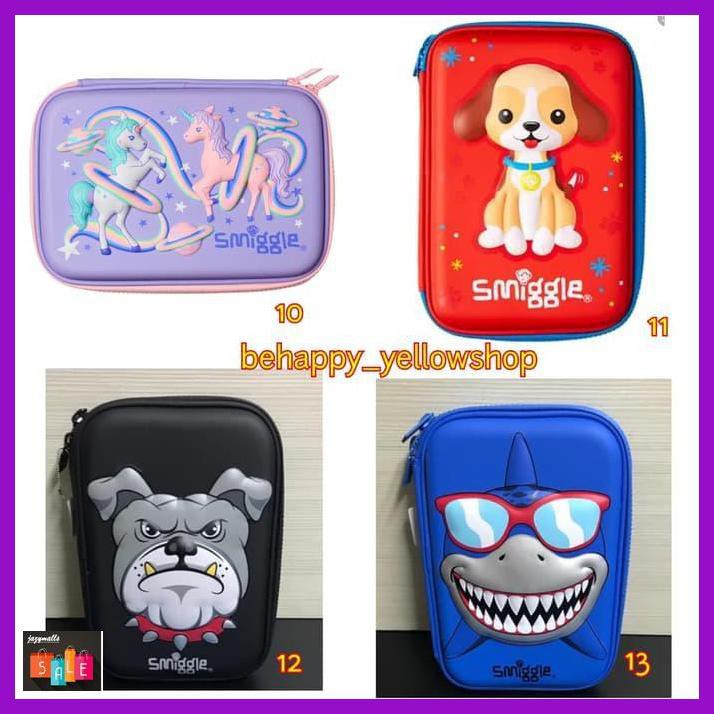 

Silutala- Kotak Pensil / Smiggle Hardtop Pencil Case Original - Lucky Red Dog -Ori.