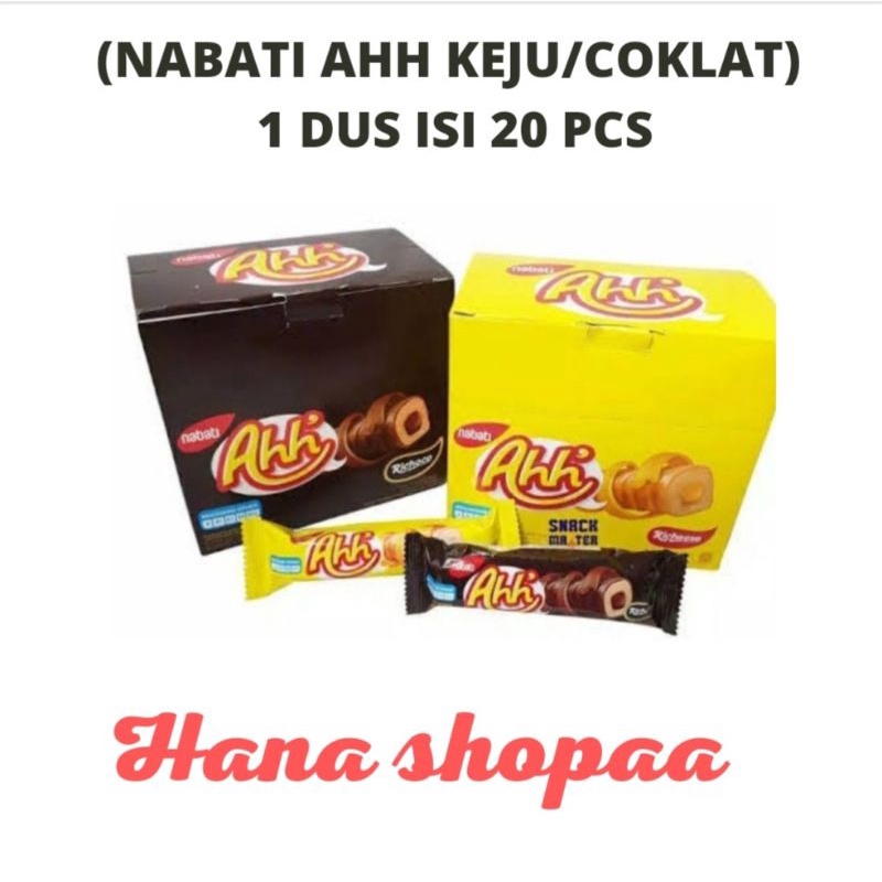 

NABATI AHH KEJU /COKLAT DUS ISI 20PCS