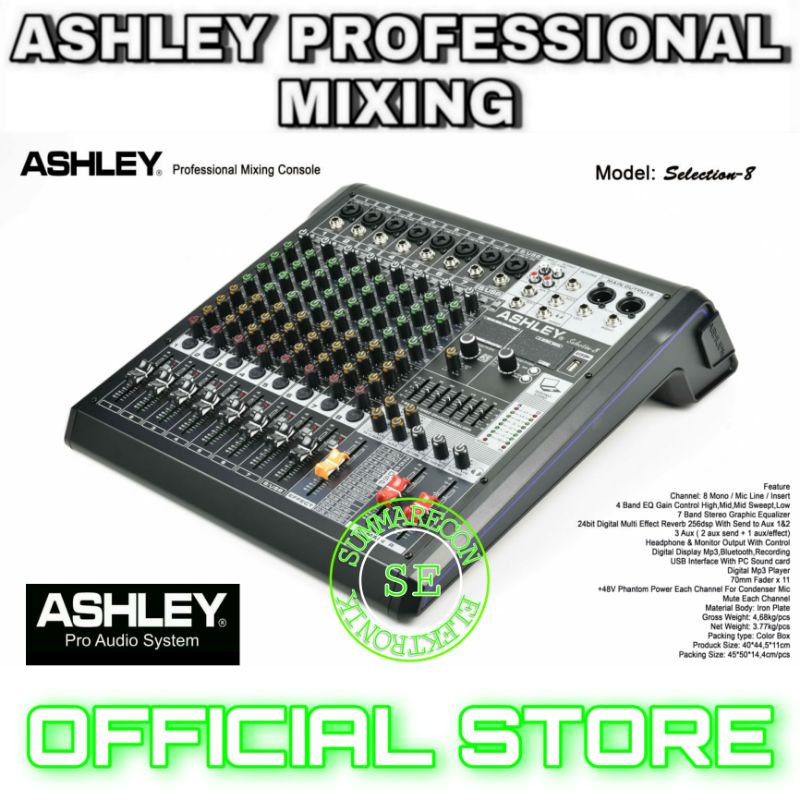 mixer audio 8 channel original ashley selection 8 usb bluetooth recording